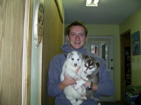 Matt, Finnegan and Casey - November 2006